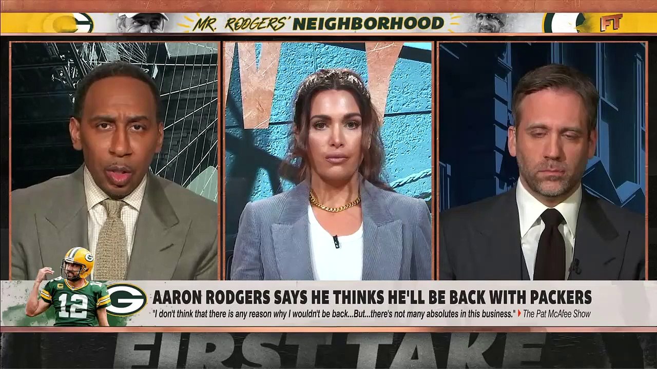 'We should be very disappointed in Aaron Rodgers' - Stephen A.   First Take - trimmed