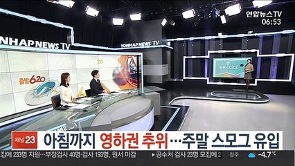 [날씨클릭] 아침까지 영하권 추위…주말 스모그 유입