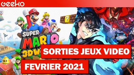 Jeux vidéo : les sorties du mois de février