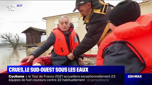 Crues, le Sud-Ouest sous les eaux