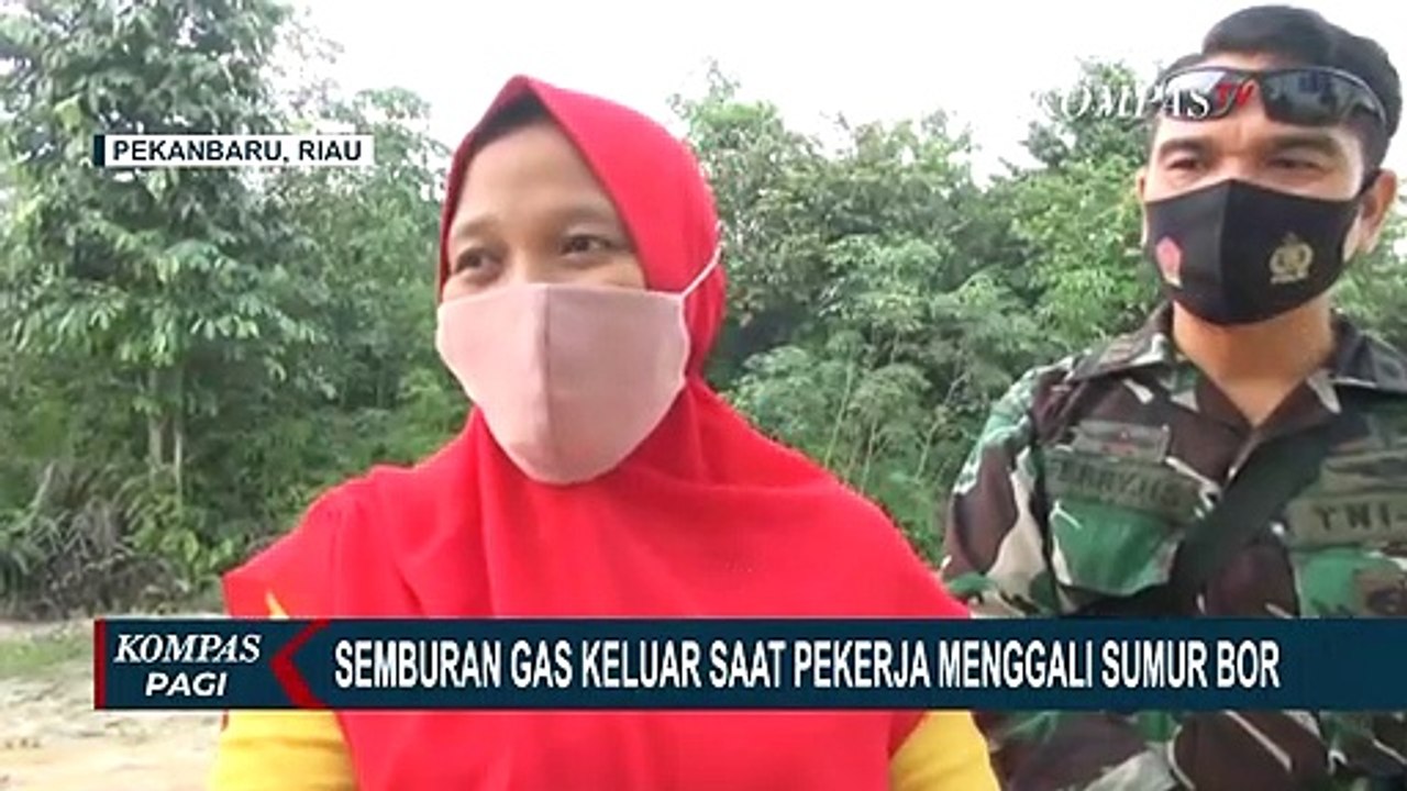 Semburan Gas Muncul di Ponpes Al-Ikhsan Pekanbaru saat Petugas Gali Sumber Kedalaman 119 meter