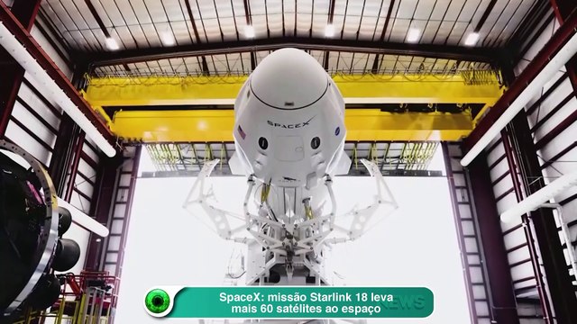 SpaceX: missão Starlink 18 leva mais 60 satélites ao espaço