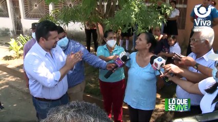 Comuna capitalina supervisa obra de pavimentación en barrio René Cisneros
