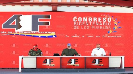 Télécharger la video: Congreso Bicentenario de los Pueblos honra memoria del comandante Hugo Chávez a 29 años del 4F