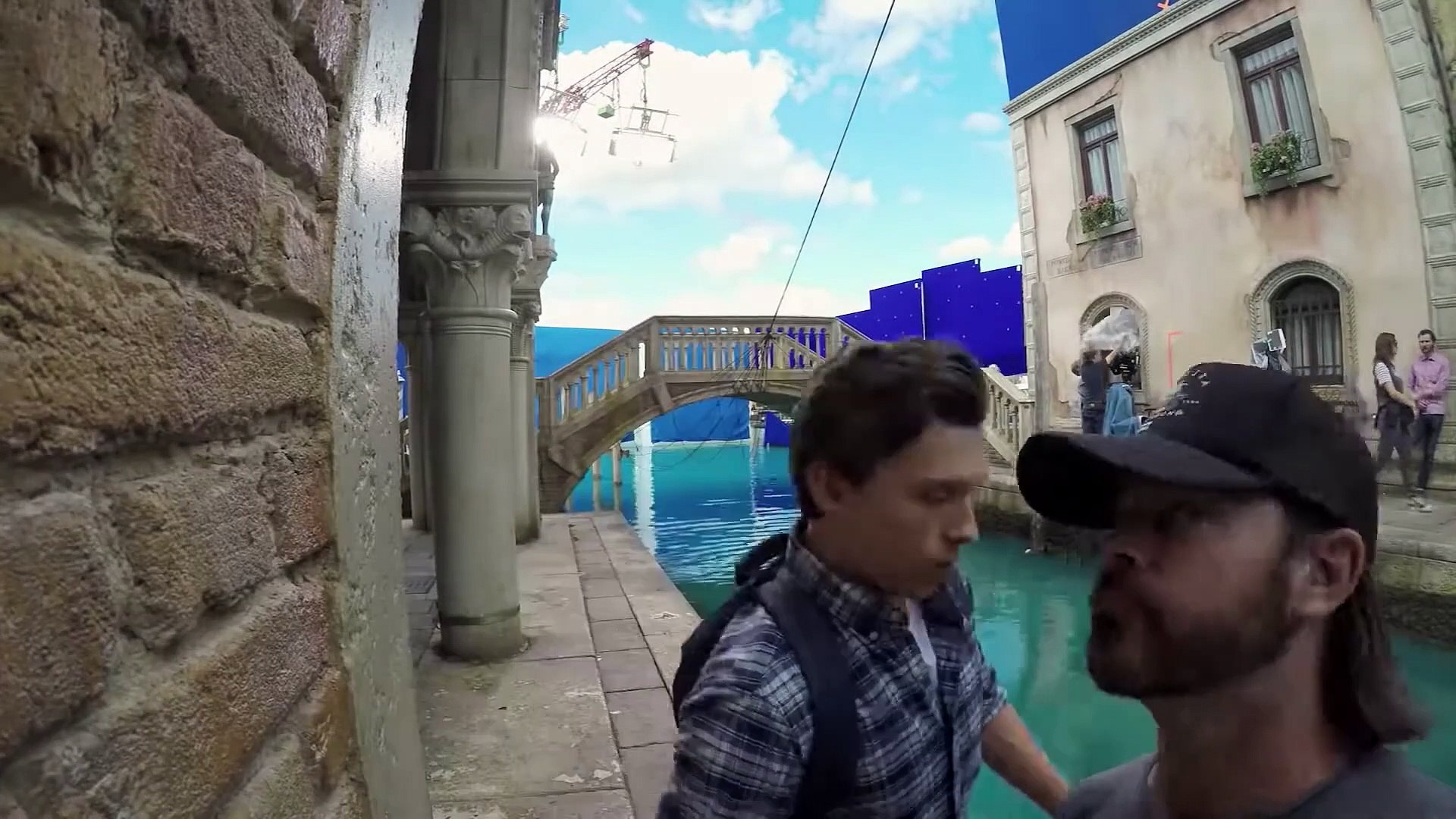 Behind the scenes: Spider-Man's 'Far From Home' tour of Europe