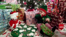 Funny Baby Reaction Meeting Santa Claus #25