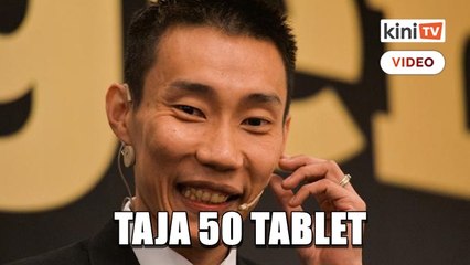 Legenda badminton negara sumbang 50 tablet pelajar