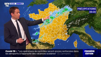 La météo pour ce vendredi 5 février 2021