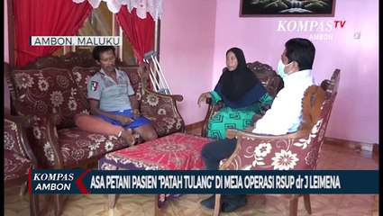 Asa Pasien Patah Tulang Di Meja Operasi RSUP dr J Leimena