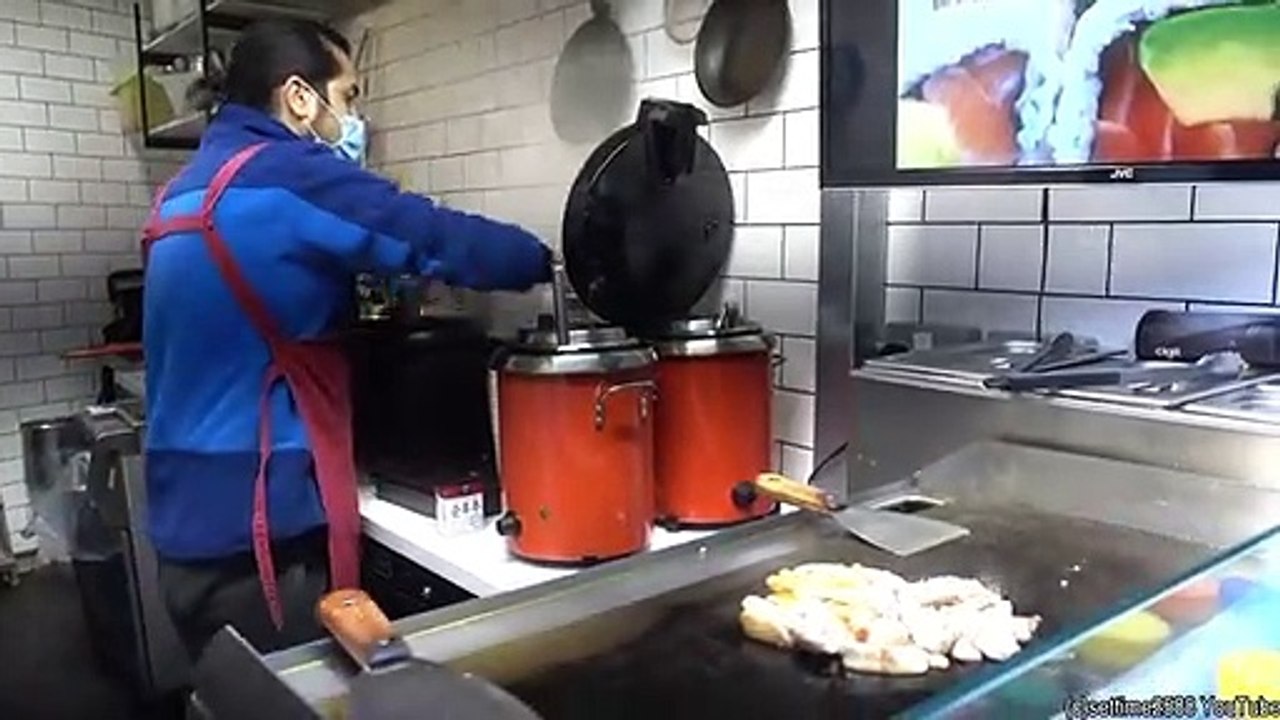 Yakitori Chicken In a Box. London Street Food of Camden Town