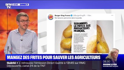 Comment Burger King tente de "redonner la patate" aux producteurs