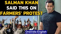 Salman Khan speaks up on the farmers' protest for the first time | Oneindia News