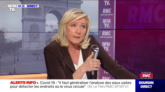 Vaccin anti-Covid: Marine Le Pen se dit d'accord avec Olivier Véran pour ne pas davantage espacer les doses