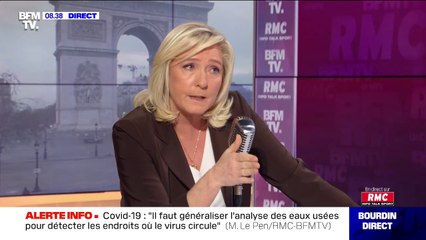 Vaccin anti-Covid: Marine Le Pen se dit "d'accord" avec Olivier Véran pour ne pas davantage espacer les doses
