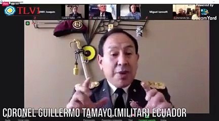 Coronel del ejército ecuatoriano habla sobre la vacunación obligatoria.