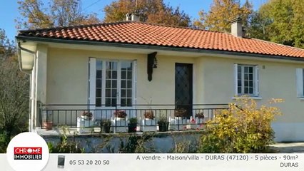 A vendre - Maison/villa - DURAS (47120) - 5 pièces - 90m²
