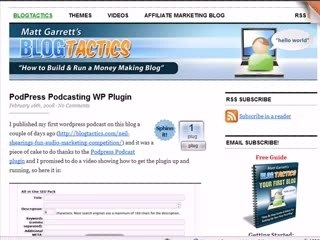 Backing up & restoring your Blog