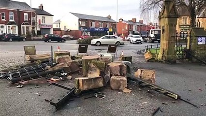 New Hall Lane crash February 5, 2021