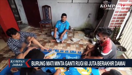 Burung Mati Minta Ganti Rugi Rp 60 Juta Berakhir Damai
