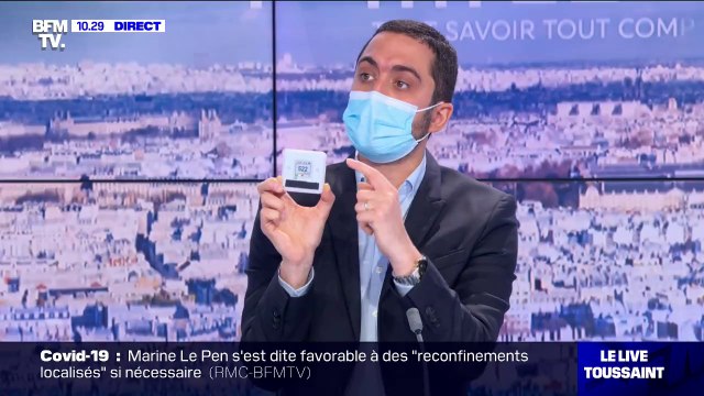 Ce détecteur de dioxyde de carbone nous indique lorsqu'il faut aérer la pièce