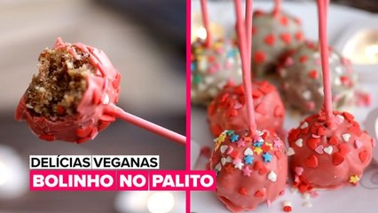 Delícias Veganas: Bolinho no Palito