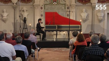 Scarlatti : Sonate en Mi bémol Majeur K 123 L 111 : Allegro, par Kazuya Gunji - #Scarlatti555
