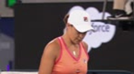 Barty pushed to match tiebreak by Rogers