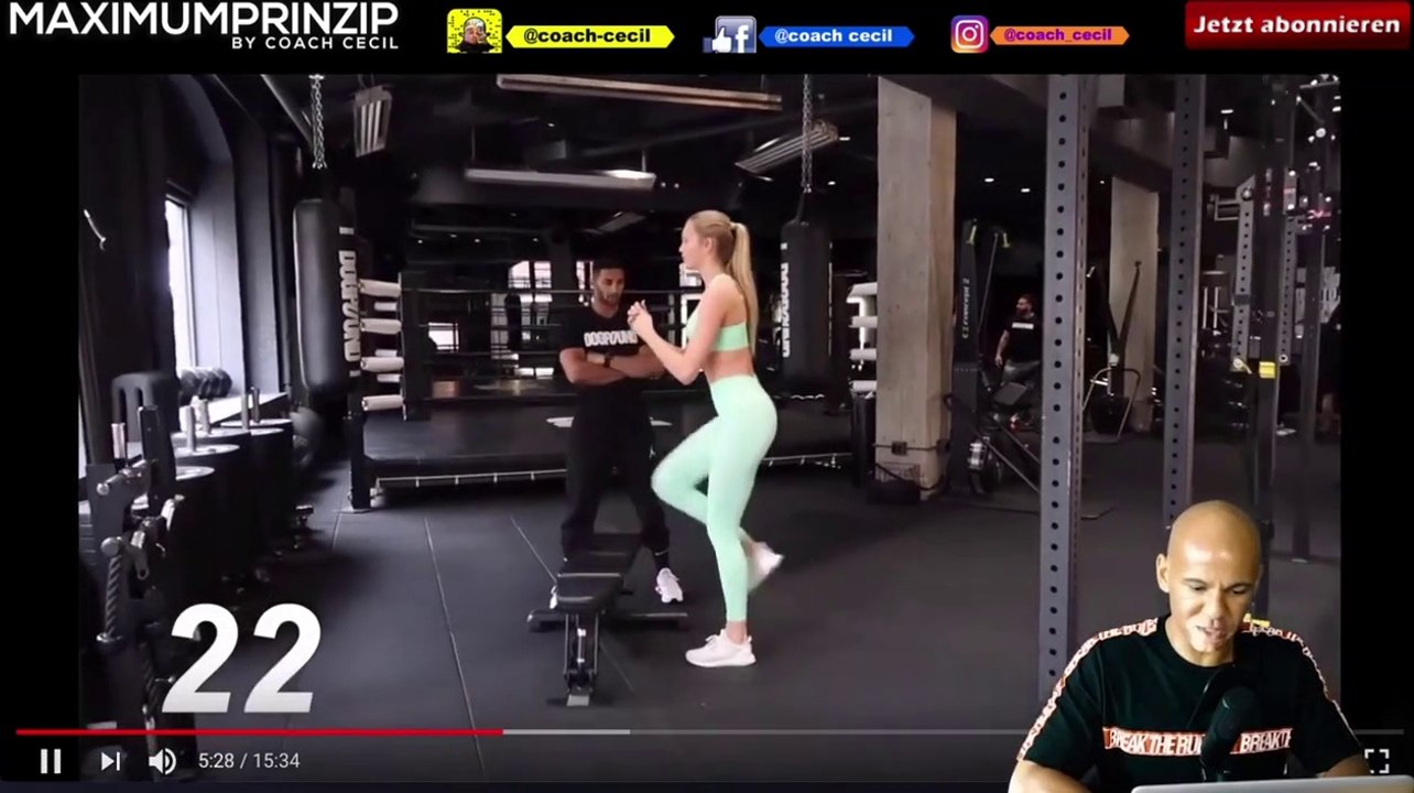 15 Minute LEG Workout - Fitness Series With Romee Strijd - Effektiv ? [by Coach Cecil]