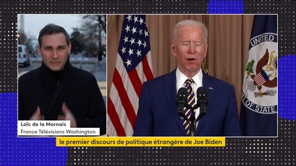 Etats-Unis : Joe Biden a présenté sa politique étrangère