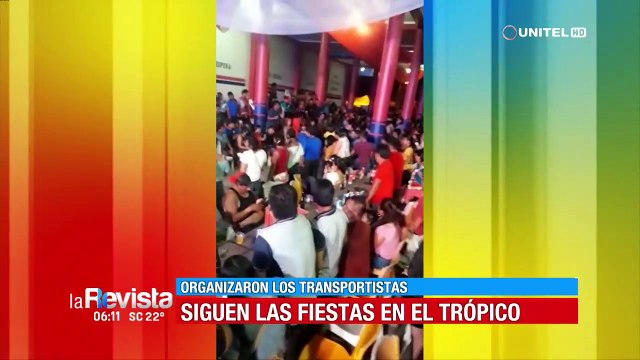 Transportistas del Trópico organizaron un evento masivo en plena vía