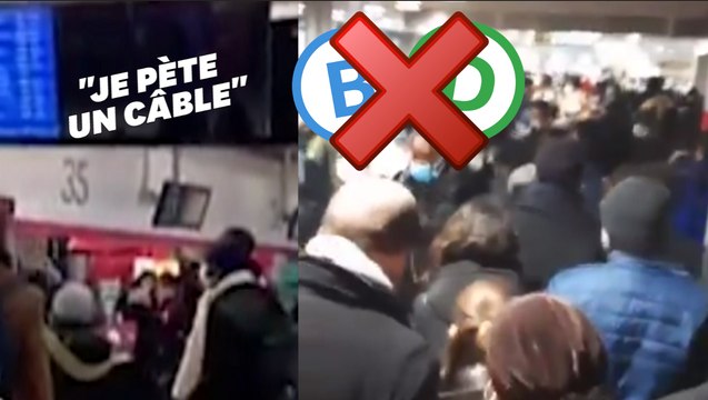 À Paris Gare du nord, des scènes de cohue sur le RER B et D après une panne
