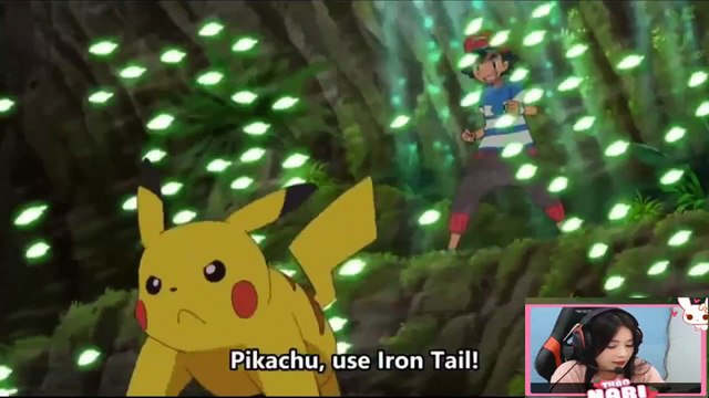 Pokemon Highlight Battle : Pikachu vs Dekagoo - Ash Gets His 1st Z-Crystal - Pokemon Sun and Moon