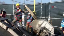Fatih Köşkü, bin 500 tonluk beton yükünden kurtarılıyor