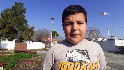 Aydın’a bu yılın ilk leyleği geldi