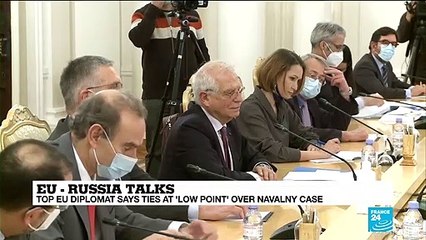 Russia’s Lavrov, EU’s Borrell recognize ties at ‘low point’, amid Navalny case