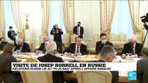 Après l'affaire Navalny, la visite du chef de la diplomatie européenne, Josep Borrell en Russie