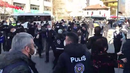 Ankara’da Boğaziçi eylemi yapanlar gözaltına alındı