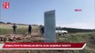 Göbeklitepe yakınlarına bırakılan metal blok, güvenlik güçlerini alarma geçirdi