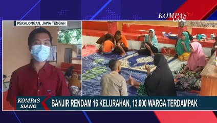 Banjir Pekalongan Rendam 16 Kelurahan, 13.000 Warga Terdampak