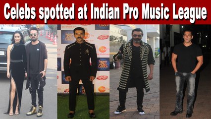 Salman Khan, Shraddha Kapoor and other celebs dazzle at Indian Pro Music league event