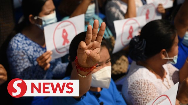 Myanmar teachers strike against military coup