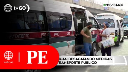 Pasajeros continúan desacatando medidas sanitarias en transporte público | Primera Edición