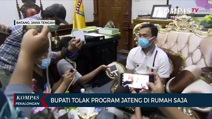 Bupati Tolak Program Jateng di Rumah Saja