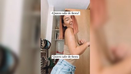 Laura Escanes está deseando poder salir de fiesta