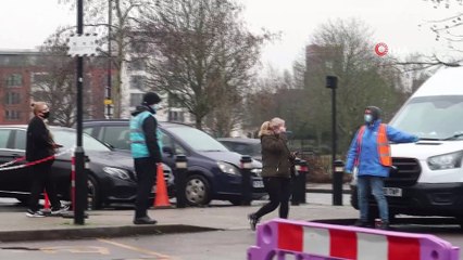 - Londra’da mobil test merkezleri kuruldu