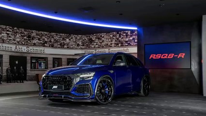 ABT RSQ8-R : LE SURPUISSANT SUV COUPÉ SUBLIMÉ EN BLEU SAINT-MARIN MÉTALLISÉ