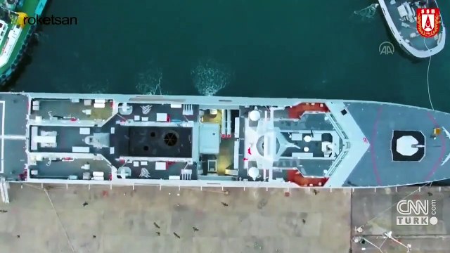 Sinop'ta test edilen Milli füze hedefi imha etti