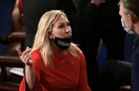 Rep. Marjorie Taylor Greene Is Stripped of House Committee Posts