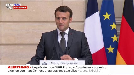 Emmanuel Macron: "L'Europe est l'endroit où on a acheté le plus de vaccins, sécurisé le plus de doses"