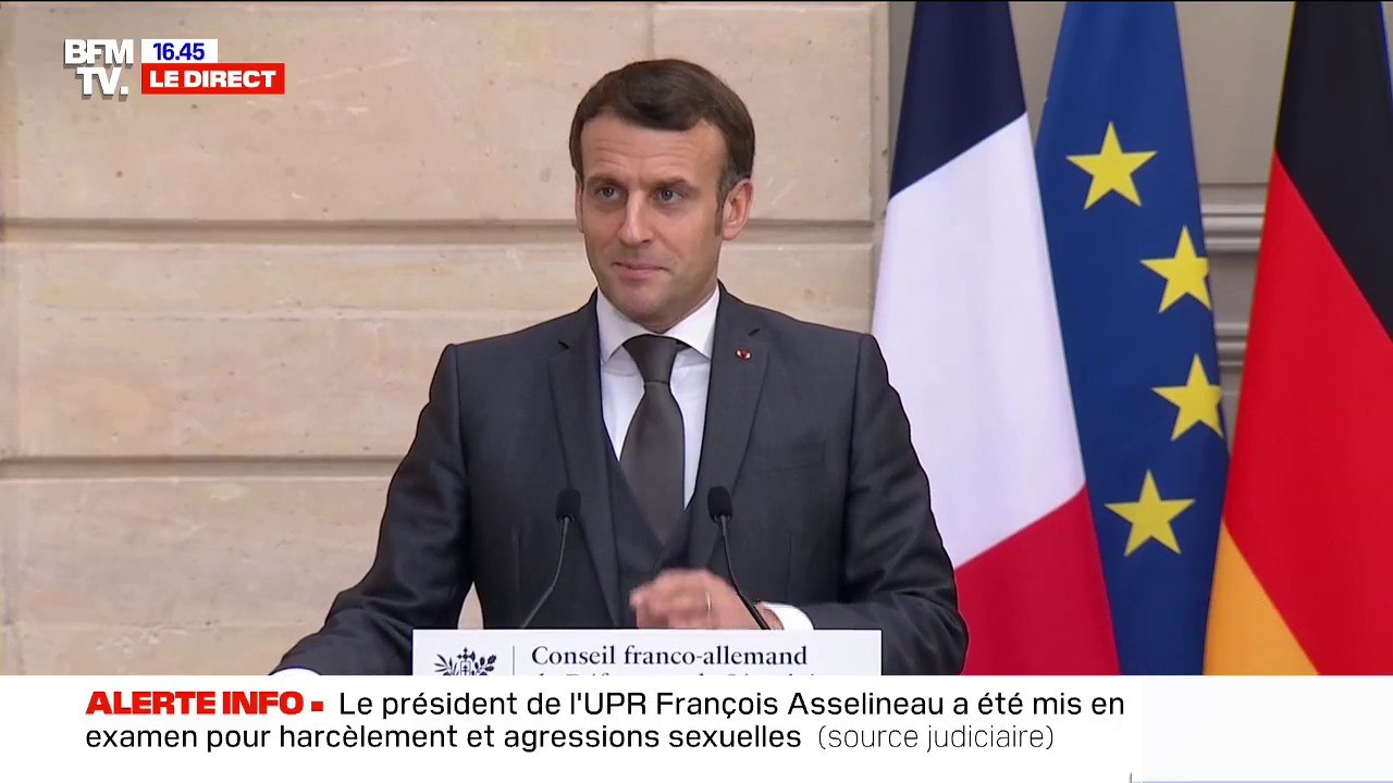 Emmanuel Macron: "L'Europe est l'endroit où on a acheté le plus de vaccins, sécurisé le plus de doses"
